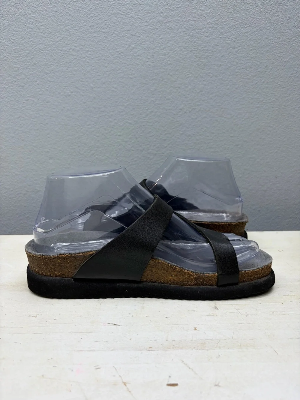 Mephisto black leather